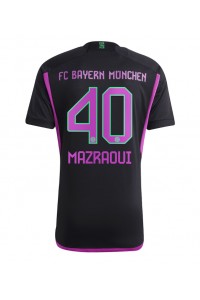 Fotbalové Dres Bayern Munich Noussair Mazraoui #40 Venkovní Oblečení 2023-24 Krátký Rukáv